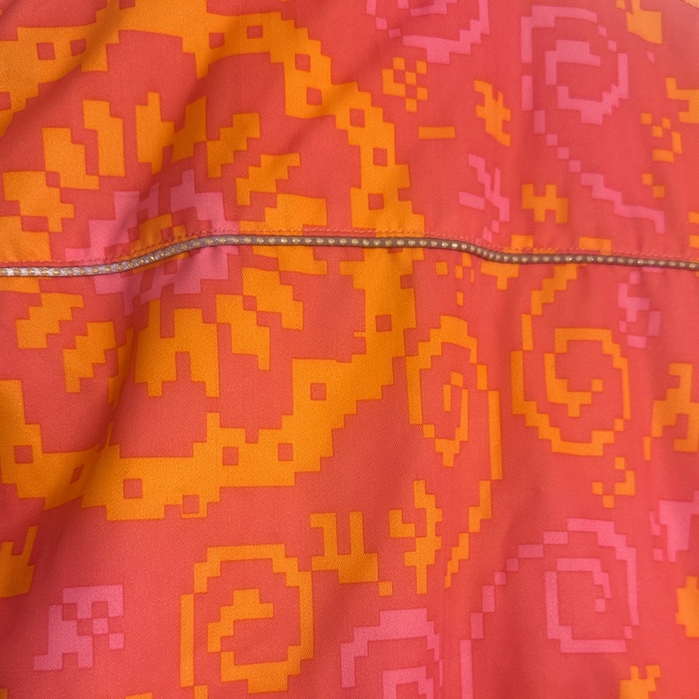 Obermeyer Vibrant Pink and Orange Kids Footie - Picture 12 of 16